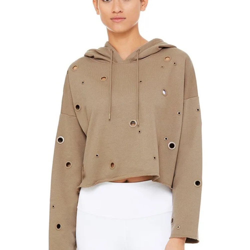 Alo Yoga CADENCE HOODIE - GRAVEL